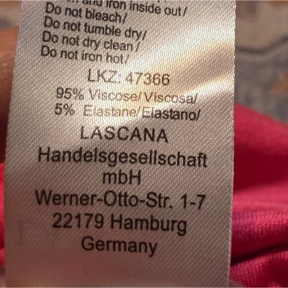Lascana For Venus Sleeveless Surplice Dress Pink Size 4 - Picture 12 of 13